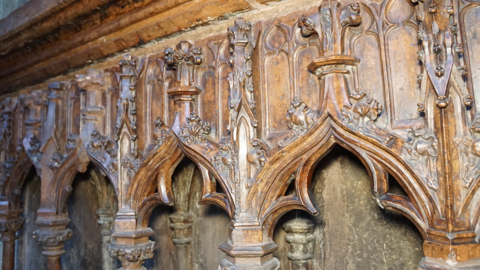 Fragment Nördliche Arkatur · Rechte: Archiv der Dombauhütte St.Stephan