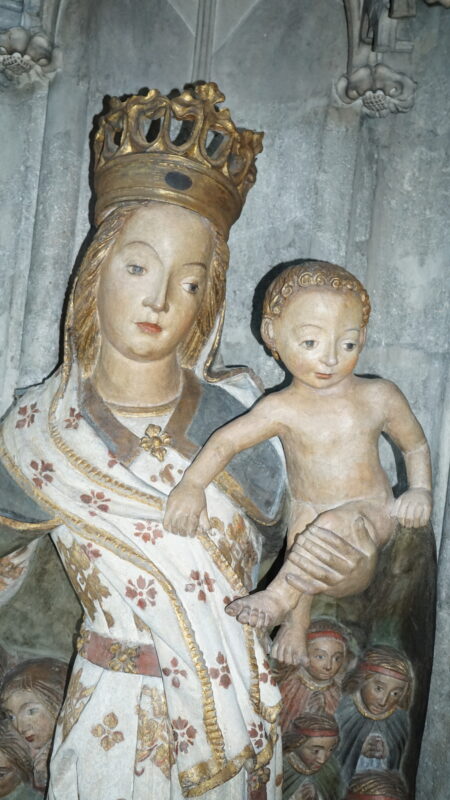 Schutzmantelmadonna/Brust Aufnahme · Rechte: Archiv der DBH