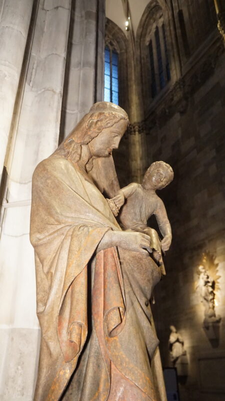Dienstbotenmadonna · Rechte: Archiv der Dombauhütte St.Stephan