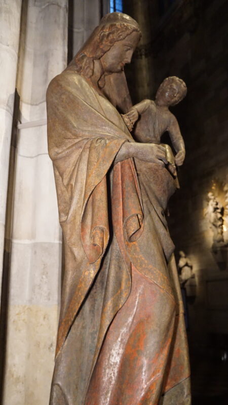 Dienstbotenmadonna · Rechte: Archiv der Dombauhütte St.Stephan