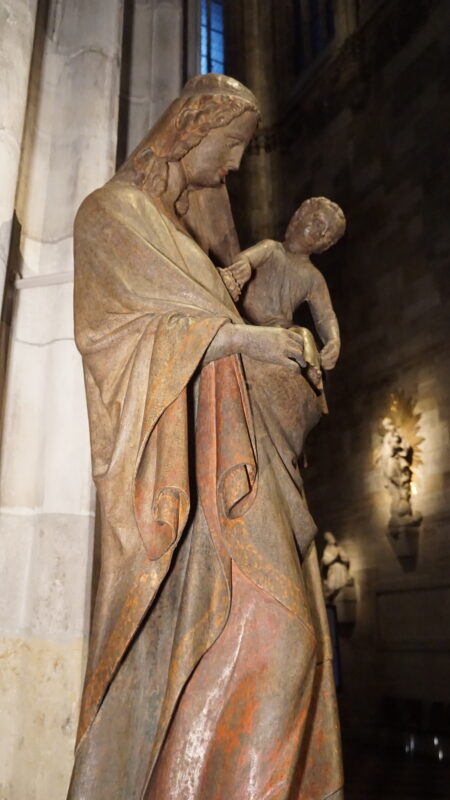 Dienstbotenmadonna · Rechte: Archiv der Dombauhütte St.Stephan
