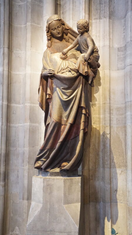 Dienstbotenmadonna · Rechte: Archiv der Dombauhütte St.Stephan