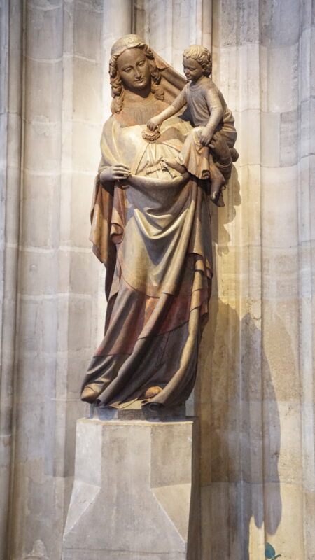 Dienstbotenmadonna · Rechte: Archiv der Dombauhütte St.Stephan