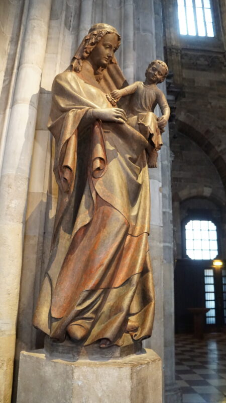 Dienstbotenmadonna · Rechte: Archiv der Dombauhütte St.Stephan