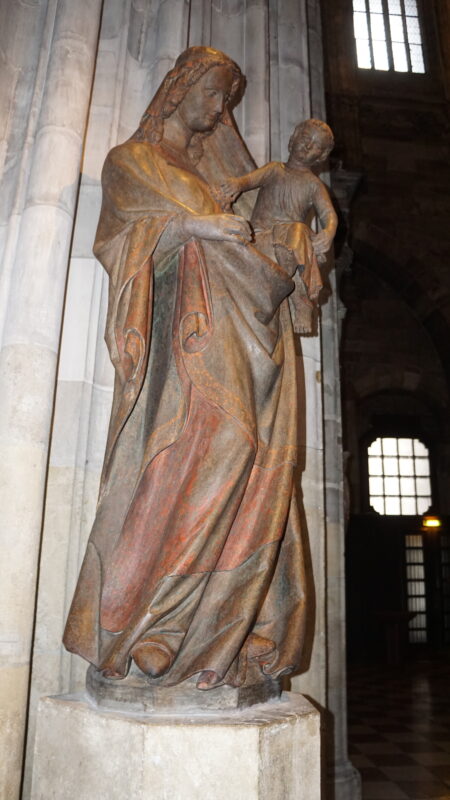 Dienstbotenmadonna · Rechte: Archiv der Dombauhütte St.Stephan