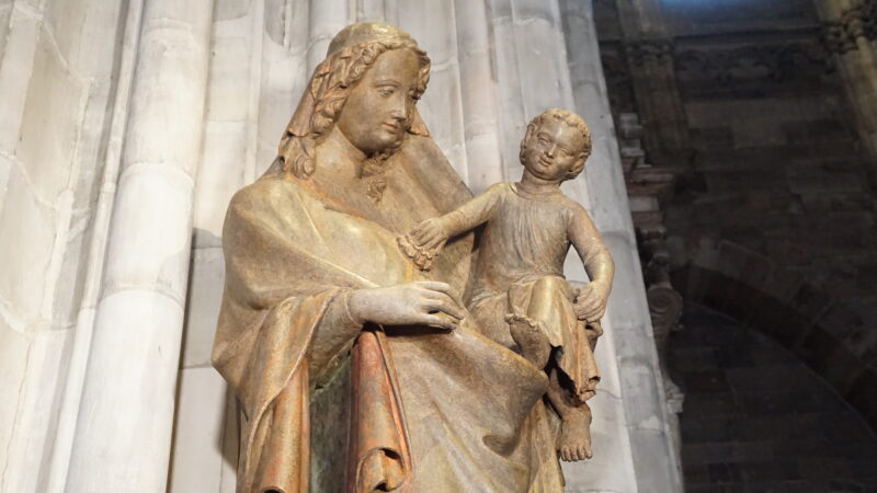 Dienstbotenmadonna · Rechte: Archiv der Dombauhütte St.Stephan