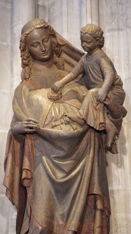 Dienstbotenmadonna · Rechte: Archiv der Dombauhütte St.Stephan