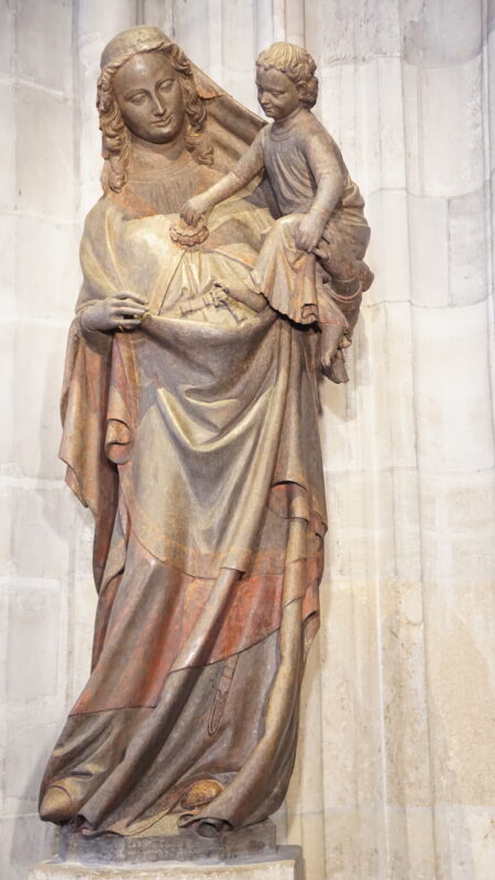 Dienstbotenmadonna · Rechte: Archiv der Dombauhütte St.Stephan
