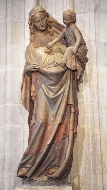 Dienstbotenmadonna · Rechte: Archiv der Dombauhütte St.Stephan