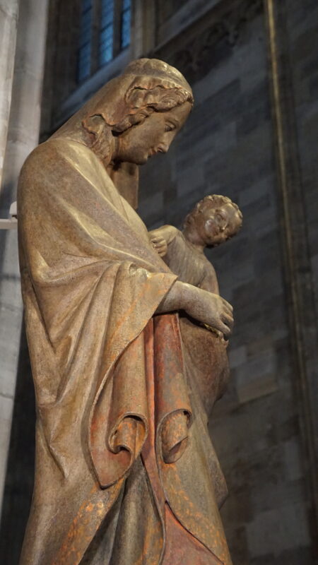 Dienstbotenmadonna · Rechte: Archiv der Dombauhütte St.Stephan