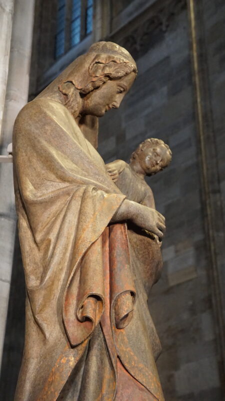 Dienstbotenmadonna · Rechte: Archiv der Dombauhütte St.Stephan