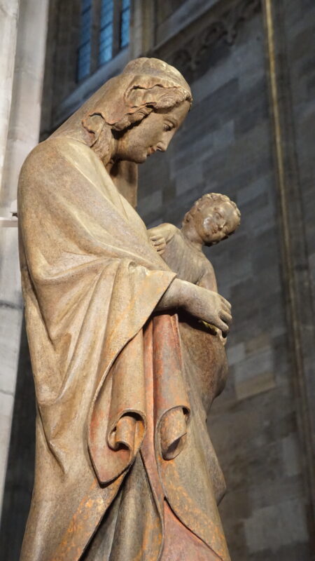 Dienstbotenmadonna · Rechte: Archiv der Dombauhütte St.Stephan