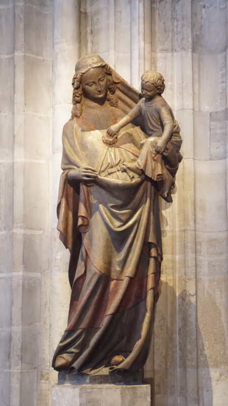 Dienstbotenmadonna · Rechte: Archiv der Dombauhütte St.Stephan