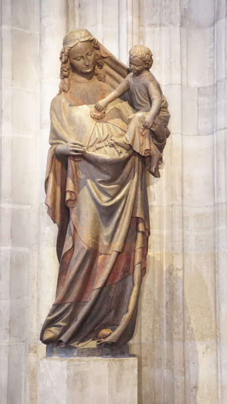 Dienstbotenmadonna · Rechte: Archiv der Dombauhütte St.Stephan