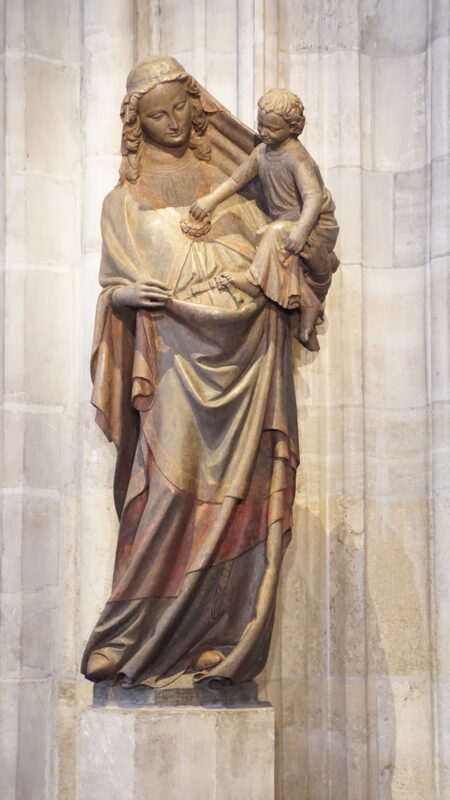Dienstbotenmadonna · Rechte: Archiv der Dombauhütte St.Stephan