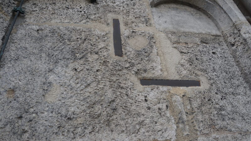 Fassade Eisenklammer · Rechte: Archiv der Dombauhütte St.Stephan
