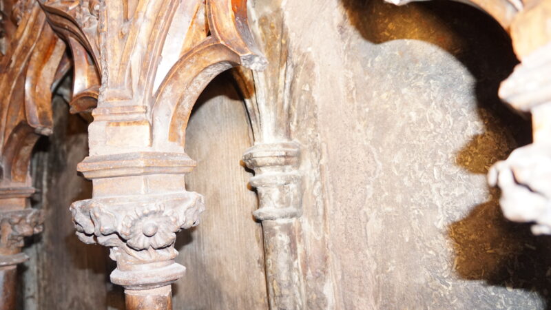 Fragment: Nordwestliche Arkatur · Rechte: Archiv der Dombauhütte St.Stephan